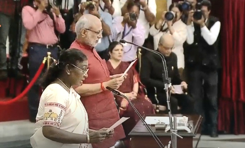 CP Radhakrishnan takes oath as 15th Vice President of India