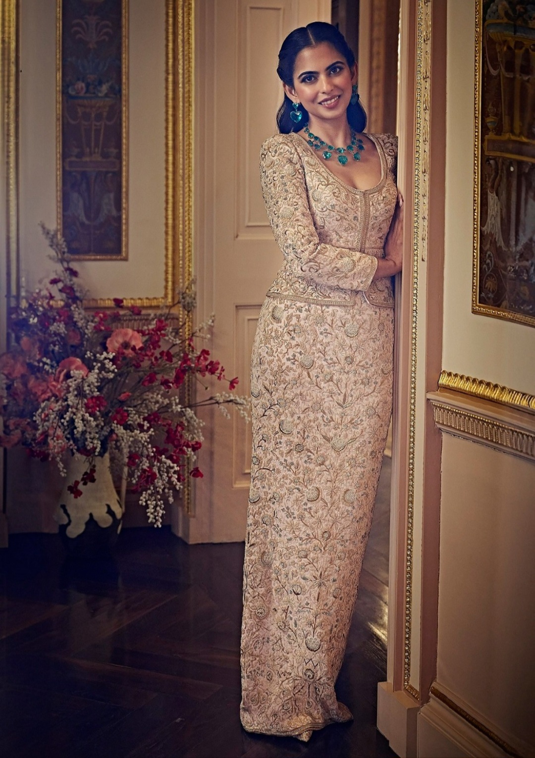 Isha Ambani co-chairs British Museum’s inaugural Pink Ball, supported by her mother Nita 
